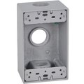 Hubbell Electrical Box, Outlet Box, 1 Gang FSB75-3X
